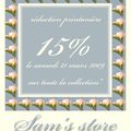 Le printemps s'invite chez Sam's store