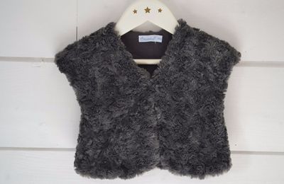 Gilet en doudoune grise Bébé rêve - 18M