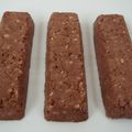 barres de céréales hyperprotéinées crues cacao sésame (sans sucre et sans cuisson)