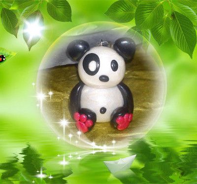 Panda fimo