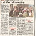 Aujourd'hui dans le journal de Vitré, la photo