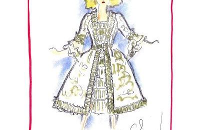 Robe de Princesse par KARL LAGERFELD