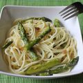 Spaghetti aux asperges