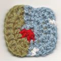 Crochet, mon calendrier de l'Avent en granny! #7