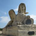 Les statues dans le parc du château de Chantilly (Oise) le 6 août 2015 (2)