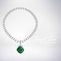 Joseph Gad. A Truly Magnificent Emerald And Diamond Layout.