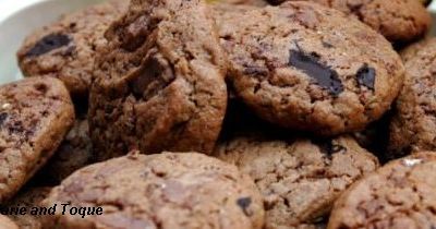 COOKIES AU CHOCOLAT Ingrédients :120 gr de beurre