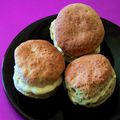 Petits Scones Sucrés Au Chocolat Blanc