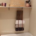 DIY DECO RECUP bois et cuivre pour la salle de bain
