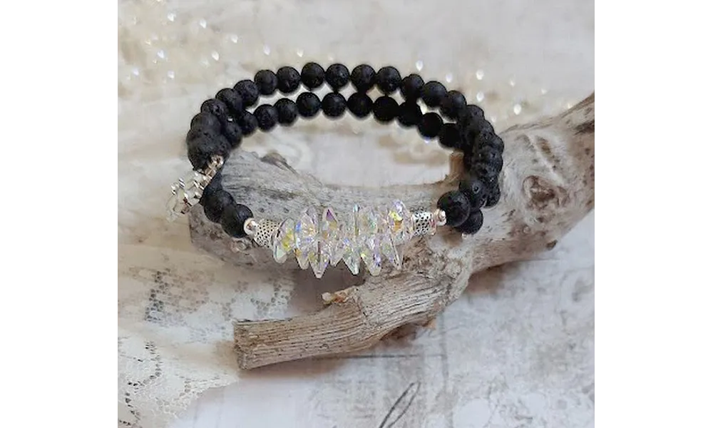 Bracelet Couronne Noire
