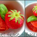 Sorbet Fraise - Basilic (sans sorbetière)