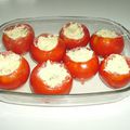 Tomates farcies aux oeufs