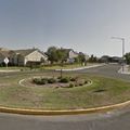 Rond-point à Madera (Californie)