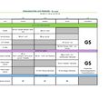 Programme APS : deuxième période