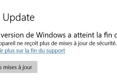 Comment bénéficier d’un an de mises à jour de sécurité Windows 10 ?