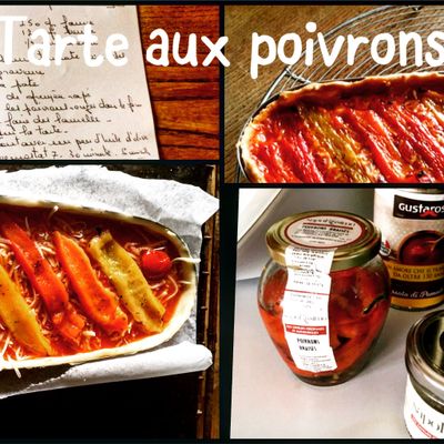 Tarte aux poivrons de Mamichou