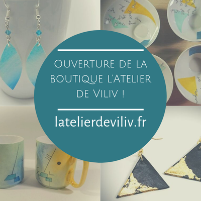 L'Atelier de Viliv a maintenant un site internet et une boutique