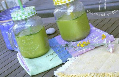 Soupe froide de haricots verts