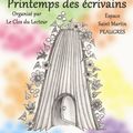 SUZANNE DE ARRIBA EST LA MARRAINE DU PRINTEMPS DES ECRIVAINS QUI VA SE DEROULER CE SAMEDI MATIN A PEAUGRES DANS L'ARDECHE !