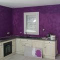 STUCCO violet....