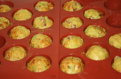 Des muffins aux poireaux