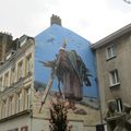 Art dans la rue à Boulogne sur mer