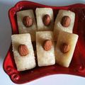 Mini fondants aux amandes et à la fleur d'oranger