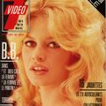 Couvertures magazines Brigitte Bardot