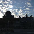 Beau ciel ennuagé sur le Château Frontenac...
