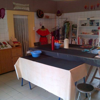 Yarn Bombing de ma goutière