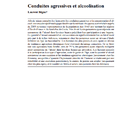 Conduites agressives et alcoolisation - Economie et Statistiques n°448-449/2012 - INSEE