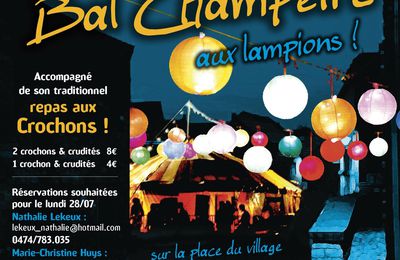 Bal aux lampions - Samedi 2 août