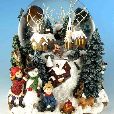 Les soldes sont chez Lutèce Créations: -50% sur toutes les boules à neige musicales de Noël