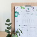 Calendriers mensuels : mai 2016 (à imprimer - gratuit)