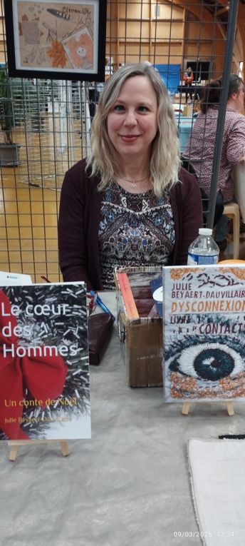Salon du Livre d'Onnaing le 09 mars 2025