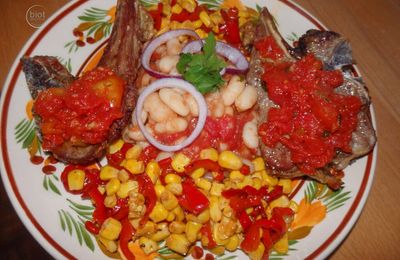 assiette texane