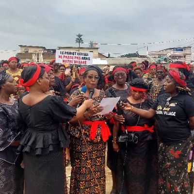 Le Collectif des Femmes des 63 Villages Atchan fustige la réaction inhumaine et sauvage du Gouverneur CISSE BAGONGO dans  le village d'Abidjan-Adjamé 