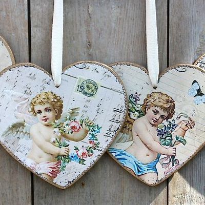 DECORATION ROMANTIQUE POUR CES COEURS ANGES !