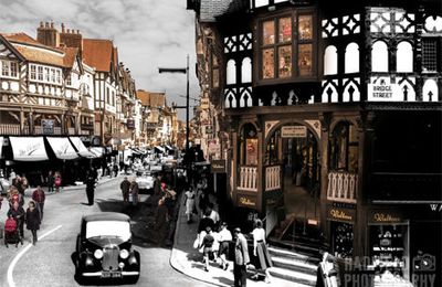 Une ville...avant et après : Chester