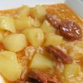 Patatas a la riojana, pommes de terre avec du chorizo