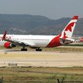 Aéroport: Barcelone (SP) El Prat ( LEBL): Air Canada Rouge: Boeing 767-333/ER: C-FMXC: MSN:25588/606.