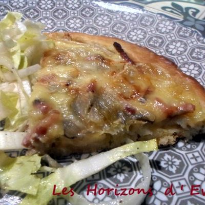 Tarte aux endives et maroilles
