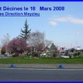 Rond-point à Décines
