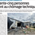 Incendie d'un magasin