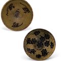 Two Jizhou 'papercut' bowls, Song Dynasty (960-1279)