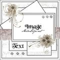 Carte dans sketch pour Love Shabby chic