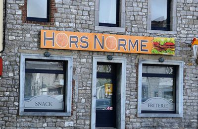 HORS NORME Bioul Belgique friterie mots et images