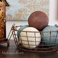 Des boules de déco sur Make it and love it