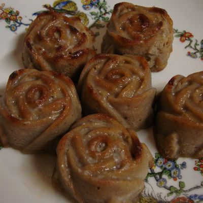 Flans à la banane / Banana baked custards