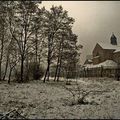 N°603 - Une église sous la neige